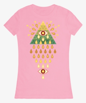 All Seeing Summer Rainfall Womens T Shirt - Christmas Day