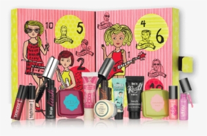 These Beauty-themed Advent Calendars Will Make Perfect - Benefit 'girl O'clock Rock' Debenhams Exclusive Gift