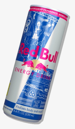 Red Bull Cans Png - Red Bull Edc Can