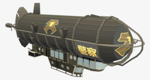 Future Industries Police Airship - Airship