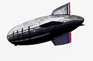 Illustration Of The Uss Macon - Macon