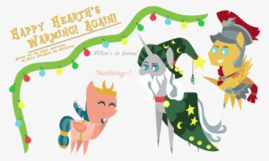 Merry Christmas, Mistletoe, Pointy Ponies, Pony, Prank, - Star Swirl The Bearded