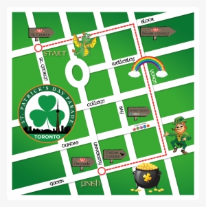 St Patrick's Parade Route - Toronto