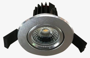Razor Silver 12w Recessed Led Downlight With Anti Glare - Recessed Light