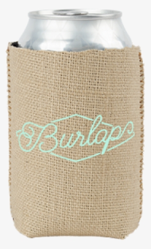 Burlap Insulated Can Holders - Hessian Fabric
