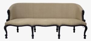 Bijou Beige Burlap Sofa