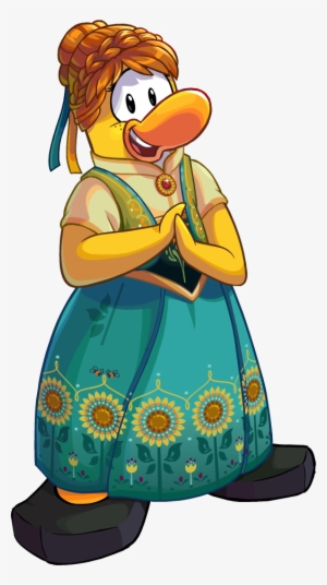 Anna Frozen Fever - Anna Frozen Club Penguin