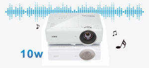 Powerful 10w Integrated Speakers Promote Effective - Benq Mx726 Dlp Projector