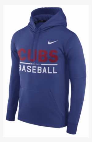 Chicago Cubs Nike Men's Therma-fit Pullover Hoodie