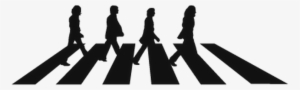 The Beatles Abbey Road Png - Beatles Abbey Road Black And White