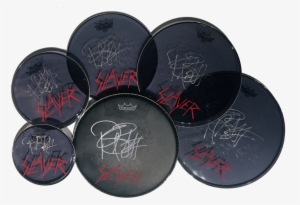 Paul Bostaph Full Set 2018 Us Final Tour Drum Heads