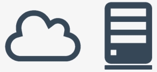 Cloud And Server Icon