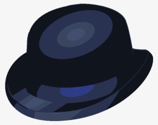 Input Bowler Hat With Blue Band