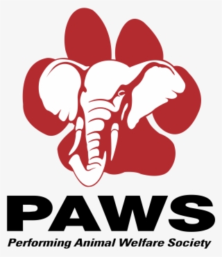 Paws Logo Png Transparent - Paws Performing Animal Welfare Society Logo