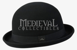 Black Bowler Hat - Fedora