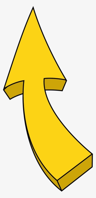 Fleche 1 - Fleche Jaune Png