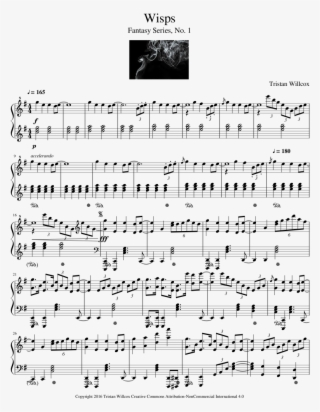 Wisps Sheet Music Composed By Tristan Willcox 1 Of - Wisp Sings Sheet Music