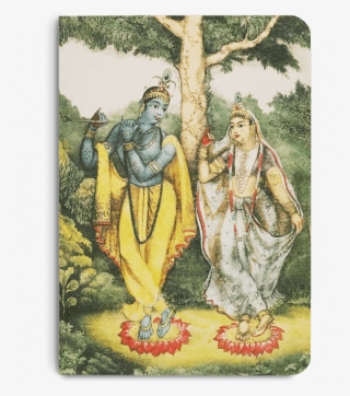 Dailyobjects Indian Mythology Radha Krishna A5 Notebook - Krishna