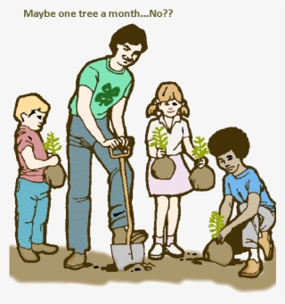 Natural Tree Narendra Air Environment Environmental - People Planting Trees