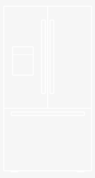 Refrigerators - White Background Square Size
