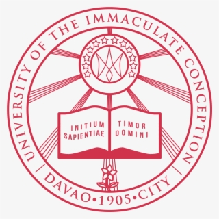 “am” Stands For “ave Maria” In Praise Our Blessed Mother - University Of Immaculate Conception Davao Logo