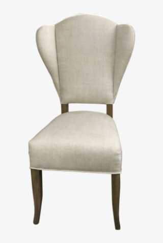 Stylish Linen Wingback Chair Viyet Designer Furniture - Chair
