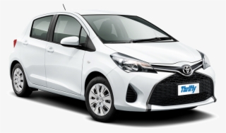 Car Rental Options - White Toyota Yaris For Sale