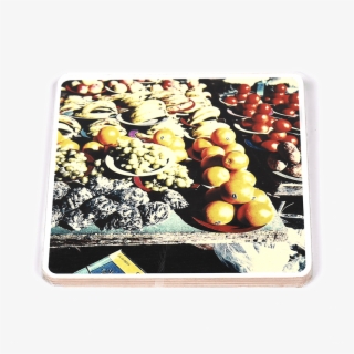 Wooden Photo Block Mixed Fruit - Clementine