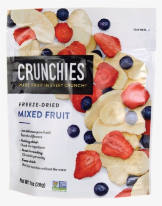 Crunchies Food Company Freeze-dried Mixed Fruit 1 Oz - Crunchies