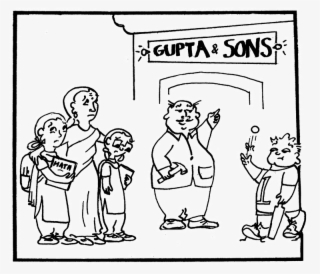 The Desire For Sons Is Not Restricted To Men Alone - Cartoon