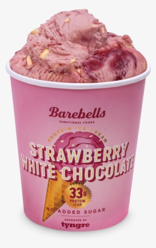 Strawberry White Chocolate Tub - Gelato