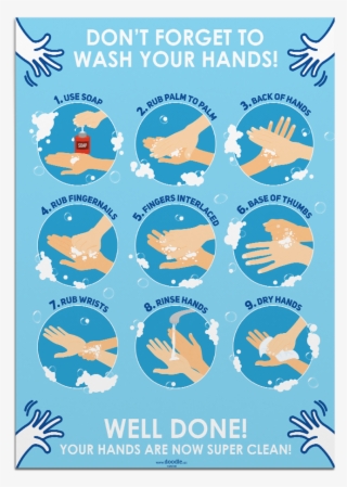 Washing Hands Symbol Wash Your Hands Label J6573 Safetysign - Hand Wash ...