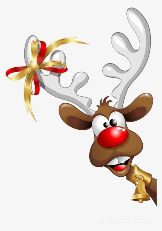 Guitar Nht Cho Ng T - Christmas Reindeer Png Transparent