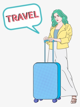 Pop Fashion Girl Gendery Png And Vector Image - Baggage
