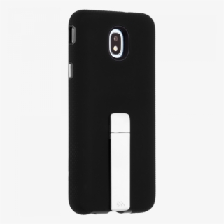 Galaxy J7 Black Tough Stand Detail - Smartphone