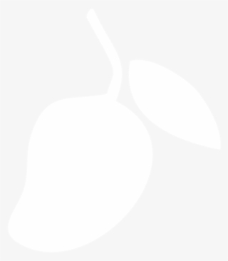 The King Of Fruits - Mango Icon White