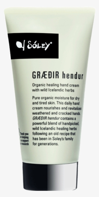 Græðir Organic Hand Cream - Soley Organics