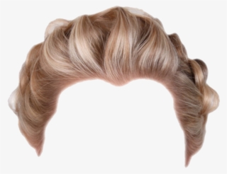 Hairstyle Wig Blond Short Transprent Png Free - Short Hair Wig Transparent
