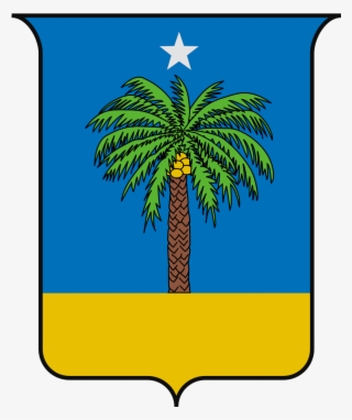 Coconut Tree Sheild - Italian Eritrea Coat Of Arms