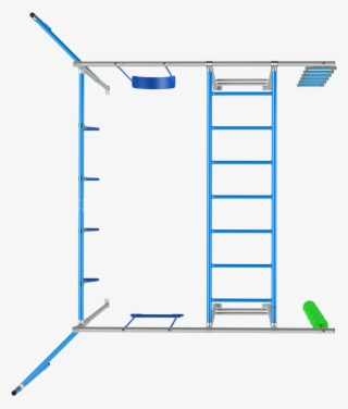 Monkey Bars Top View - Monkey Bars Plan View