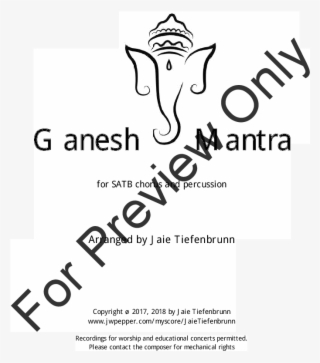 Ganesh Mantra Thumbnail Ganesh Mantra Thumbnail - Illustration