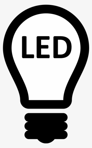 Led Light Bulb - Icono Energia Electrica Png