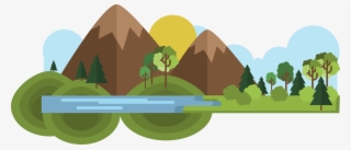 Fruit Water Splash Clipart Mountain - Comparacion De Invierno Y Verano