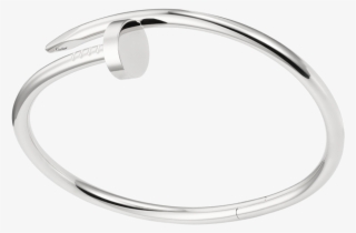 Juste Un Clou Bracelet - White Gold Nail Bracelet