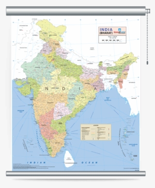 Wall Maps Of India