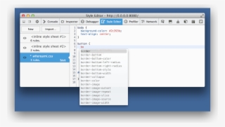 You Can Switch Autocomplete Off In The Style Editor - Editor Autocomplete