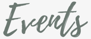 Health And Wellness Events - Calligraphy