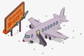 Tapped Out Up, Up And Buffet - Simpsons Tapped Out Airplane