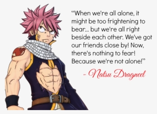 “when We're All Alone, It Might Be Too Frightening - Natsu Dragneel