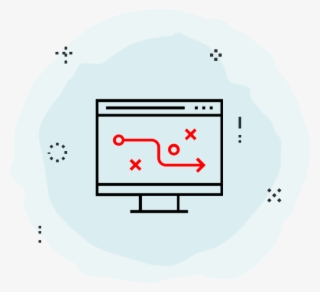 Red Fan Method Get Digital - Circle